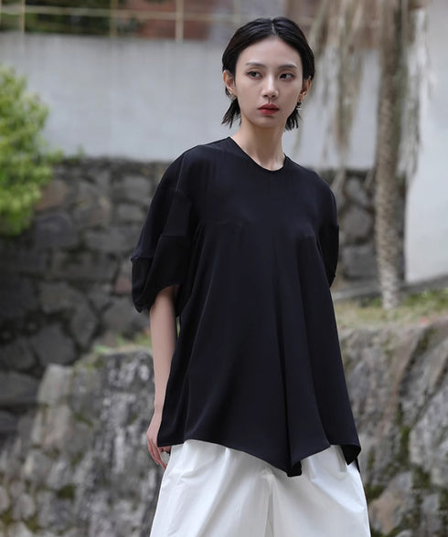 Lantern Sleeve Top