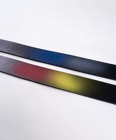 Gradient Color Spray Belt