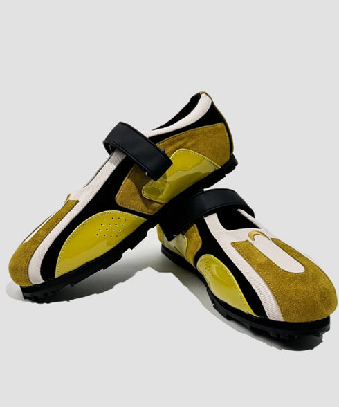 Red Rivet Runner Shoes