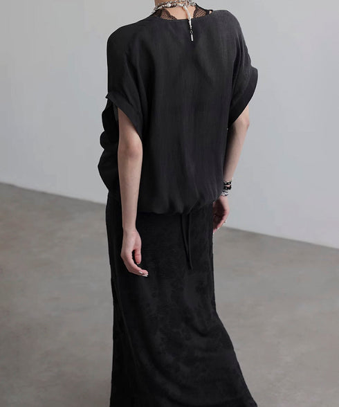 Square Sleeve Blouse