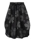 Drawstring Leaf Print Skirt