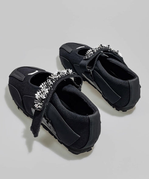 Red Rivet Runner Shoes