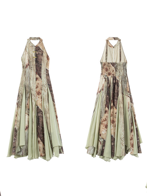 Botanical Veil Dress
