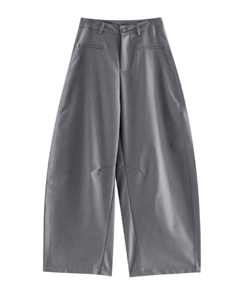 Structured Volume Wide Pants