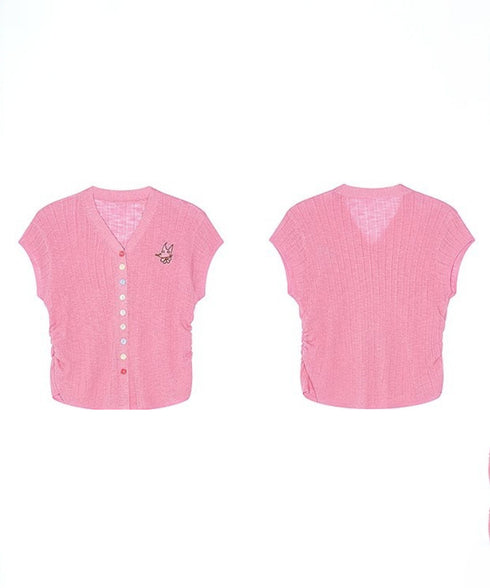 Pastel Button Cardigan