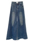 Wide Flare Denim Pants