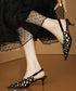 Stud Grid Sling Heel