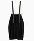 Cord Loose Suspender Skirt