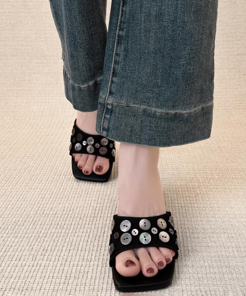 Button Cluster Sandal