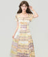 Ribbon Mosaic Dress