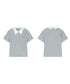 Lace Heart Polo Top