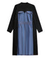 Denim Switching Dress