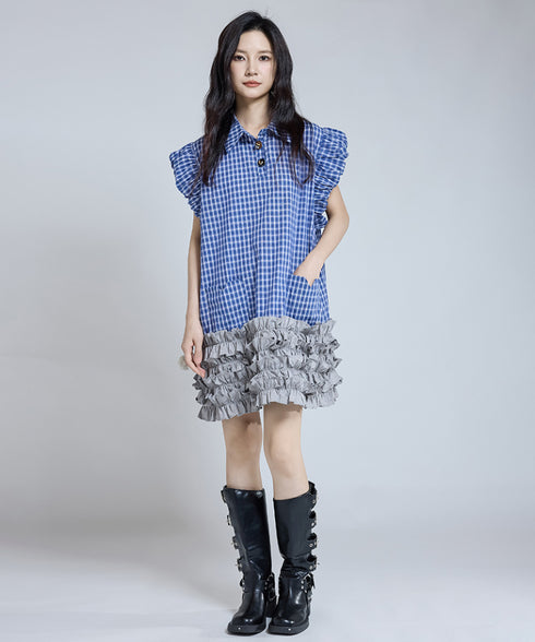 Ruffle Step Dress