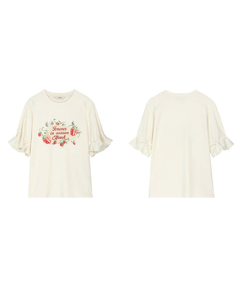 Berry Flutter Top