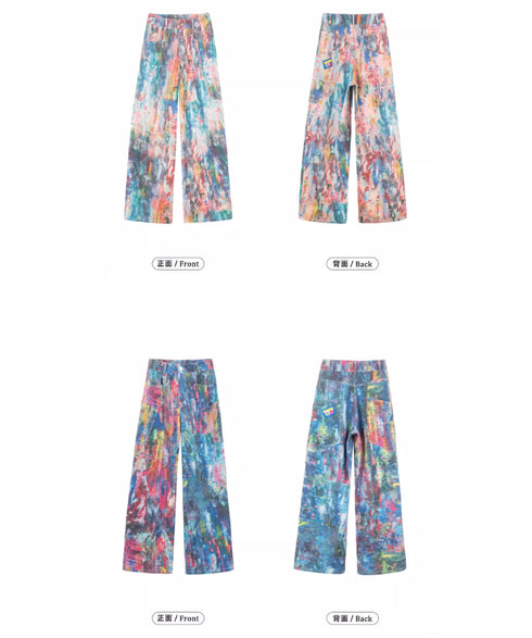 Art Color Wide Pants