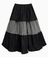 Check Layer Tier Skirt
