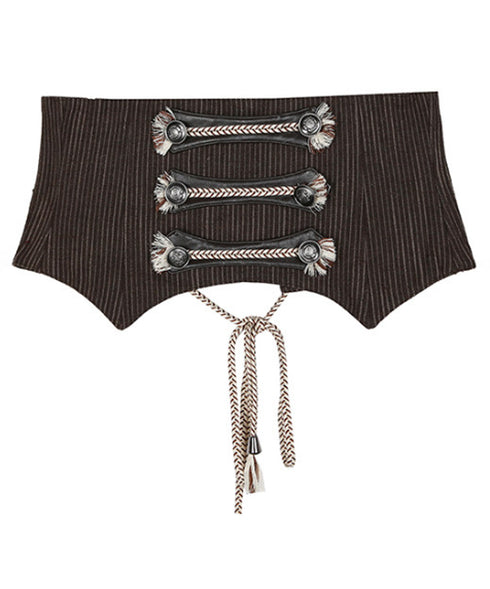 Cord Frame Corset Belt