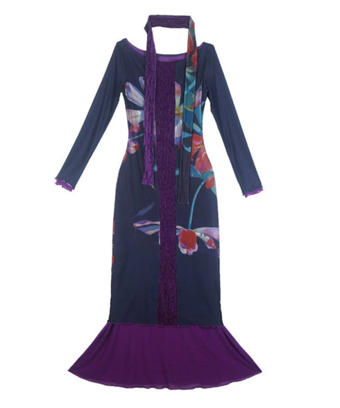 Flora Pleat Dress