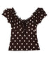 Polka Gather Top