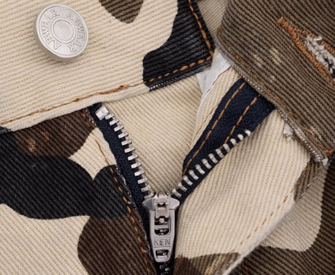 Camouflage Docking Wide Cargo Pants