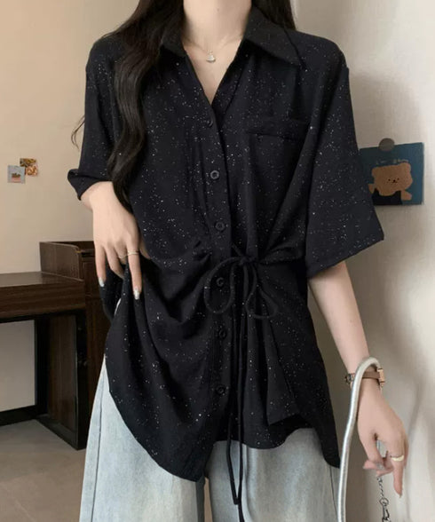 Drape Knot Blouse
