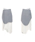 Wave Line Patchwork Skirt