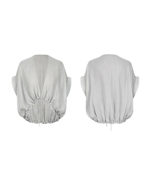 Square Sleeve Blouse