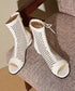 Grid Cut Boots