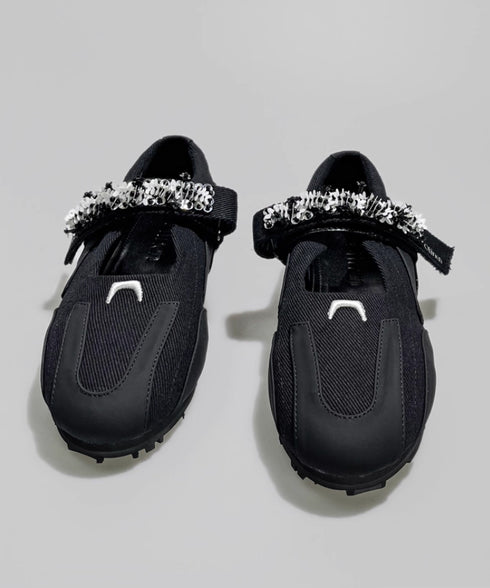 Red Rivet Runner Shoes