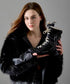 Edge Wrap Lace Boots