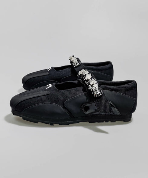 Red Rivet Runner Shoes