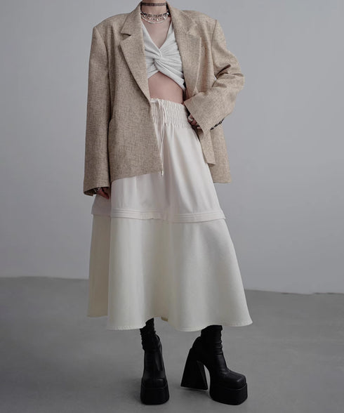 Power Shoulder Single Jacket