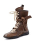 Edge Wrap Lace Boots
