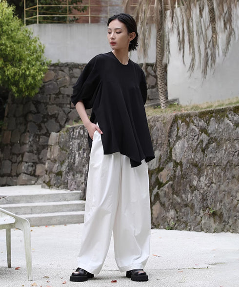 Lantern Sleeve Top