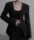 Collarless Jacket