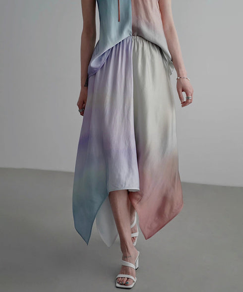 Satin Colorblock Series