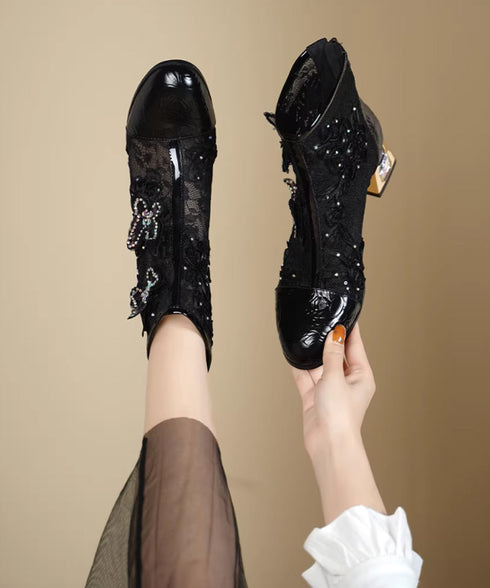 Butterfly Lace Boots