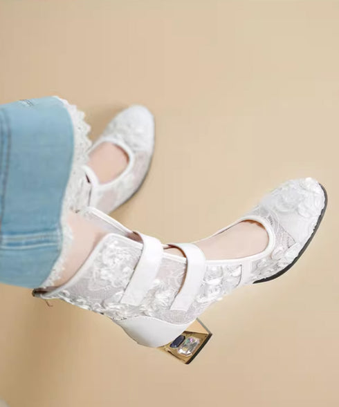 Lace Buckle Boots