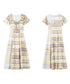 Ribbon Mosaic Dress