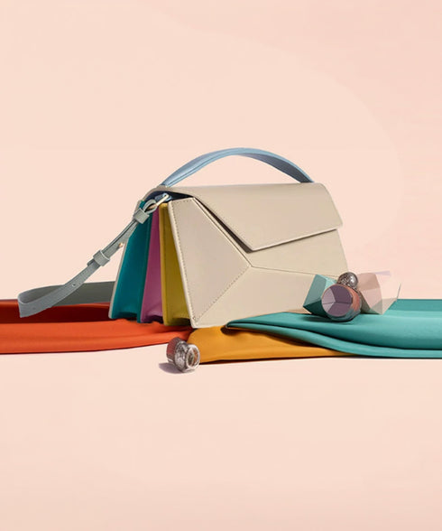 Facet Pleat Bag