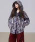 Washed Check Hooded Jacket