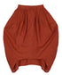 Red Stripe Balloon Skirt