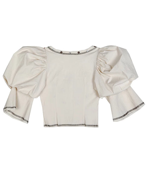 Corset Puff Blouse