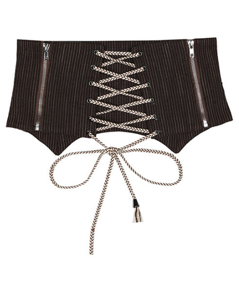 Cord Frame Corset Belt