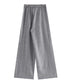 Gradient Hem Wide Slacks