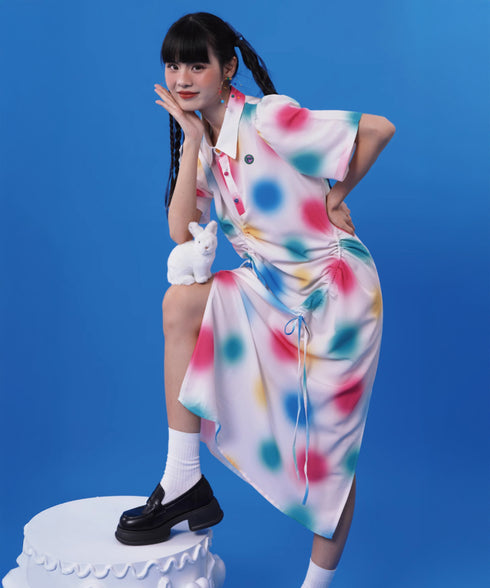 Colorful Dot Dress