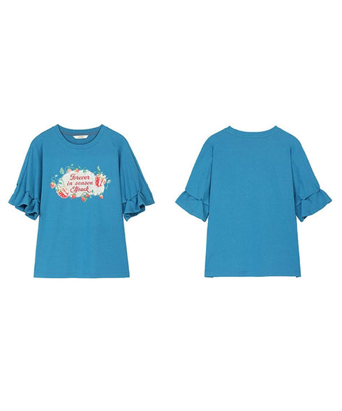 Berry Flutter Top