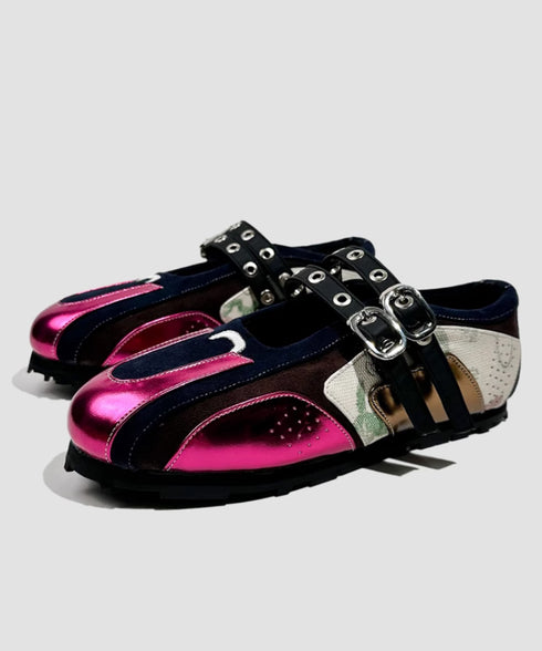 Red Rivet Runner Shoes