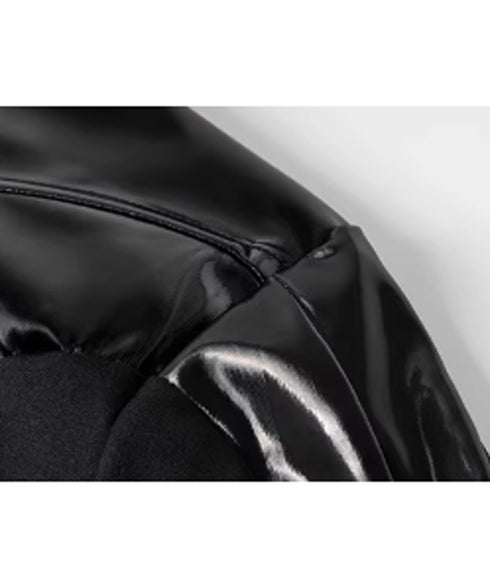Gloss Panel Strap Dress