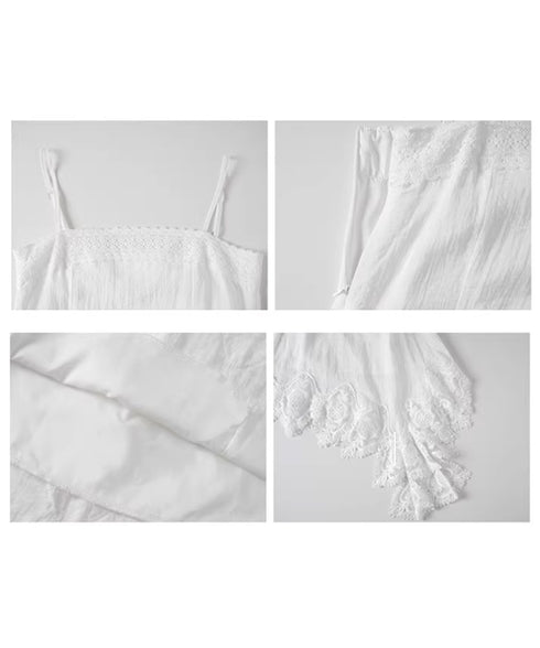 Gathered Hood Panel Dress